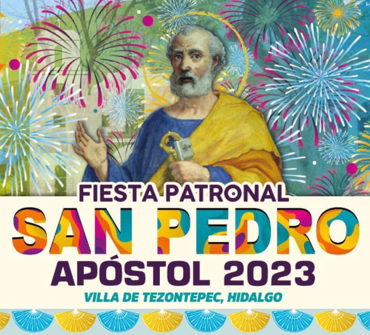 Programa Oficial De La Fiesta Patronal San Pedro Apóstol Villa De Tezontepec Hidalgo 2023 6850