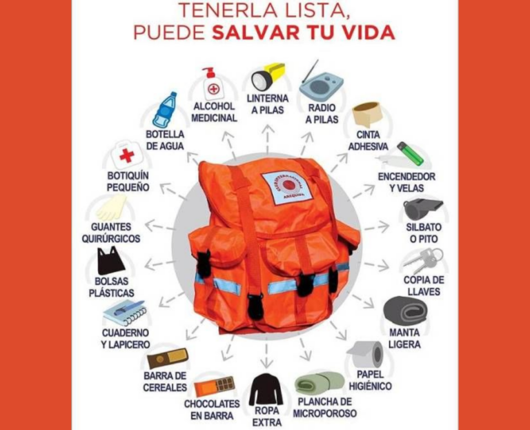 Preparando una mochila de emergencia: Tu kit de supervivencia en caso de sismos y otros desastres naturales
