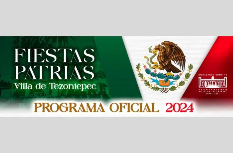 Programa de Fiestas Patrias Villa de Tezontepec 2024