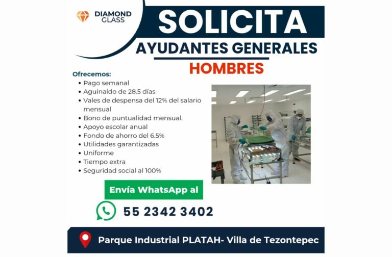 Vacante de Diamond Glass en Villa de Tezontepec