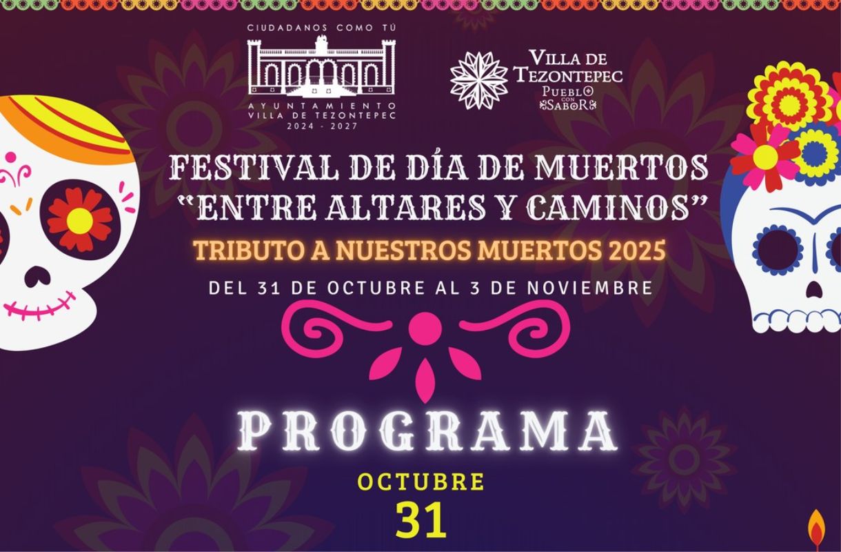 programa de actividades dia de muertos 2025